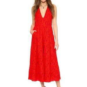 Rachel Comey Red Rhoads Jumpsuit